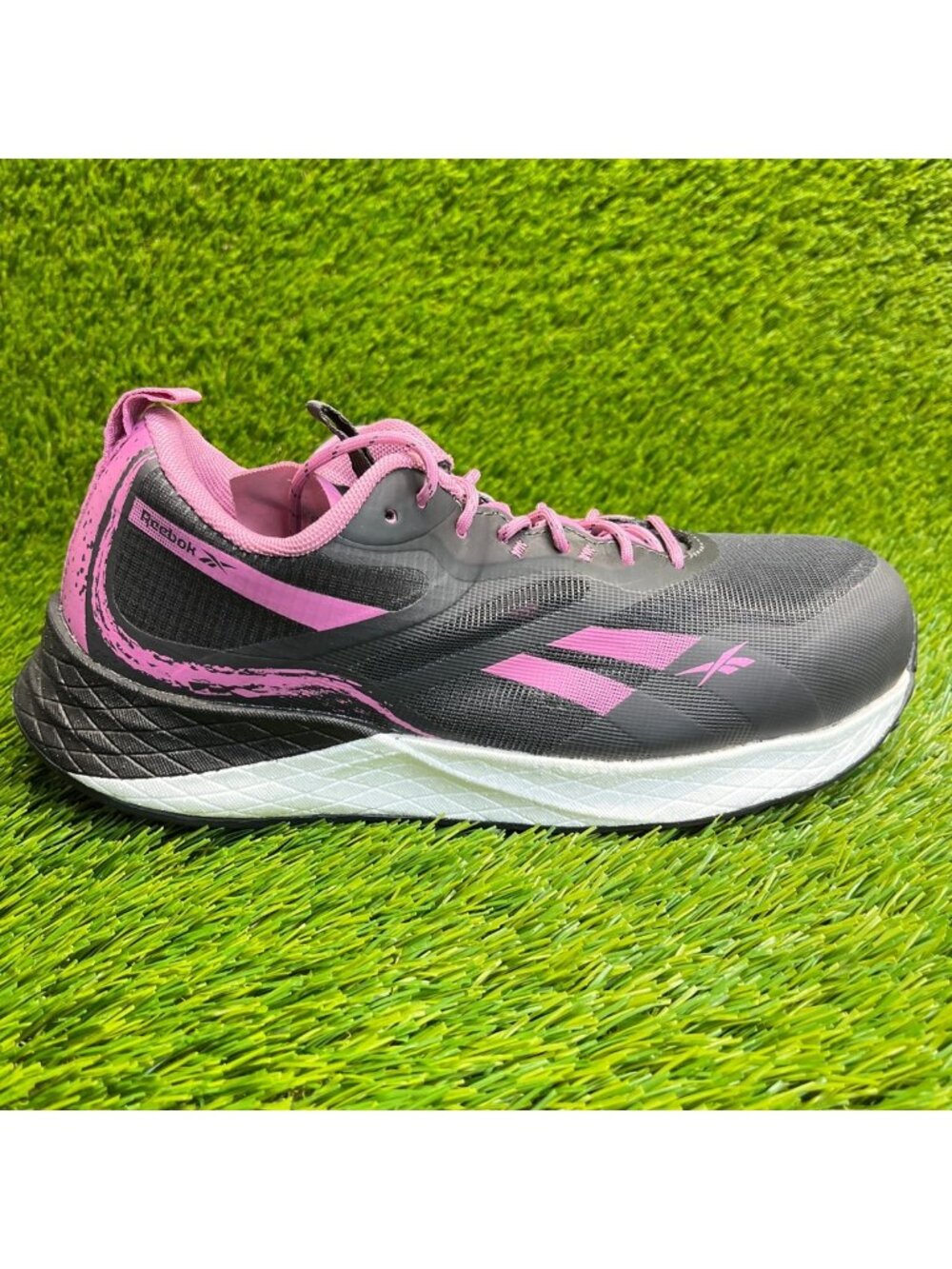 Reebok Floatride Energy 3 Womens Size 8M Black Composite Toe Safety Work Shoes